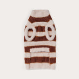 Maxbone Striped Fuzzy Dog Jumper