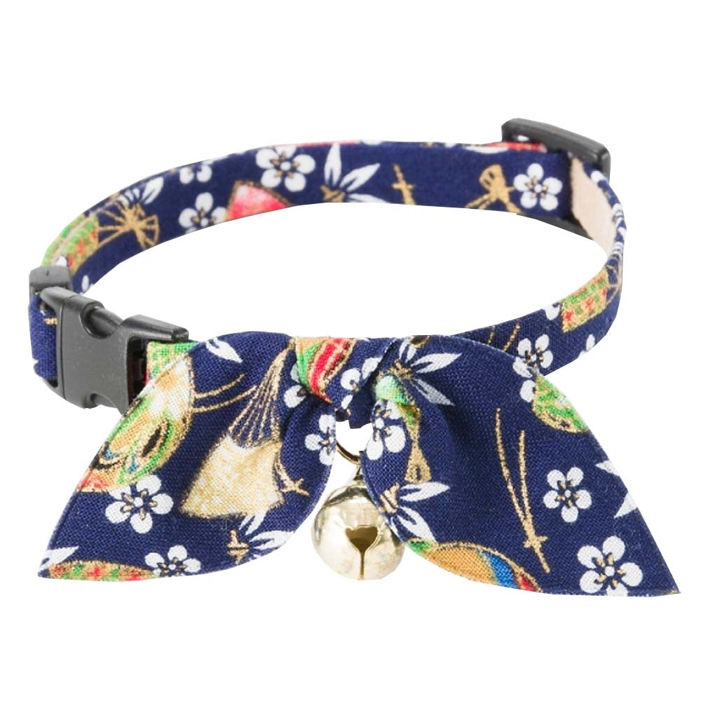 Necoichi Oribon Kimono Bow Tie Cat Collar BYMiT Wholesale